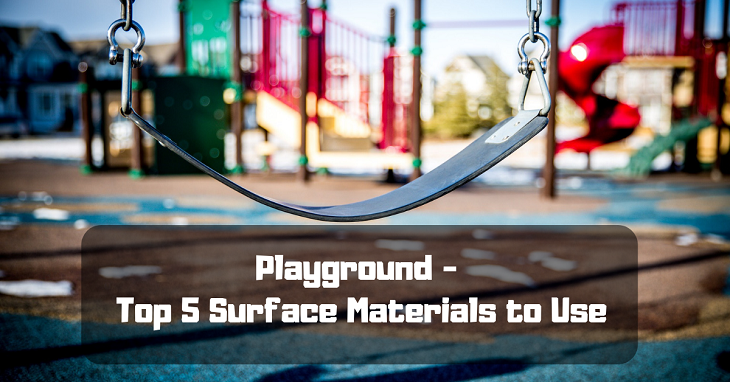 best playground safety surface materials