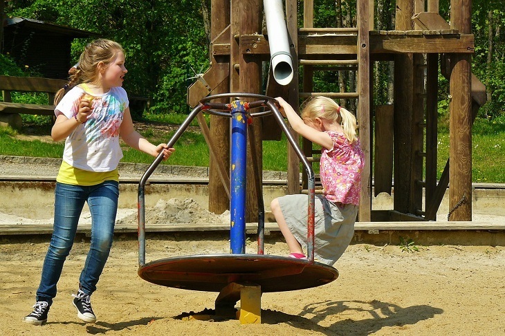 best playground safety surface materials