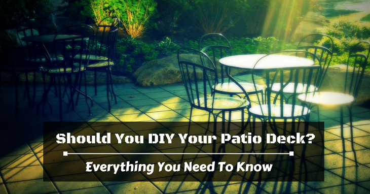 Should You DIY Your Patio Deck