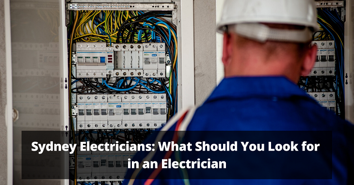Look for in an Electrician