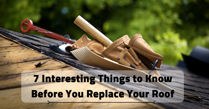 Things to Know Before You Replace Your Roof